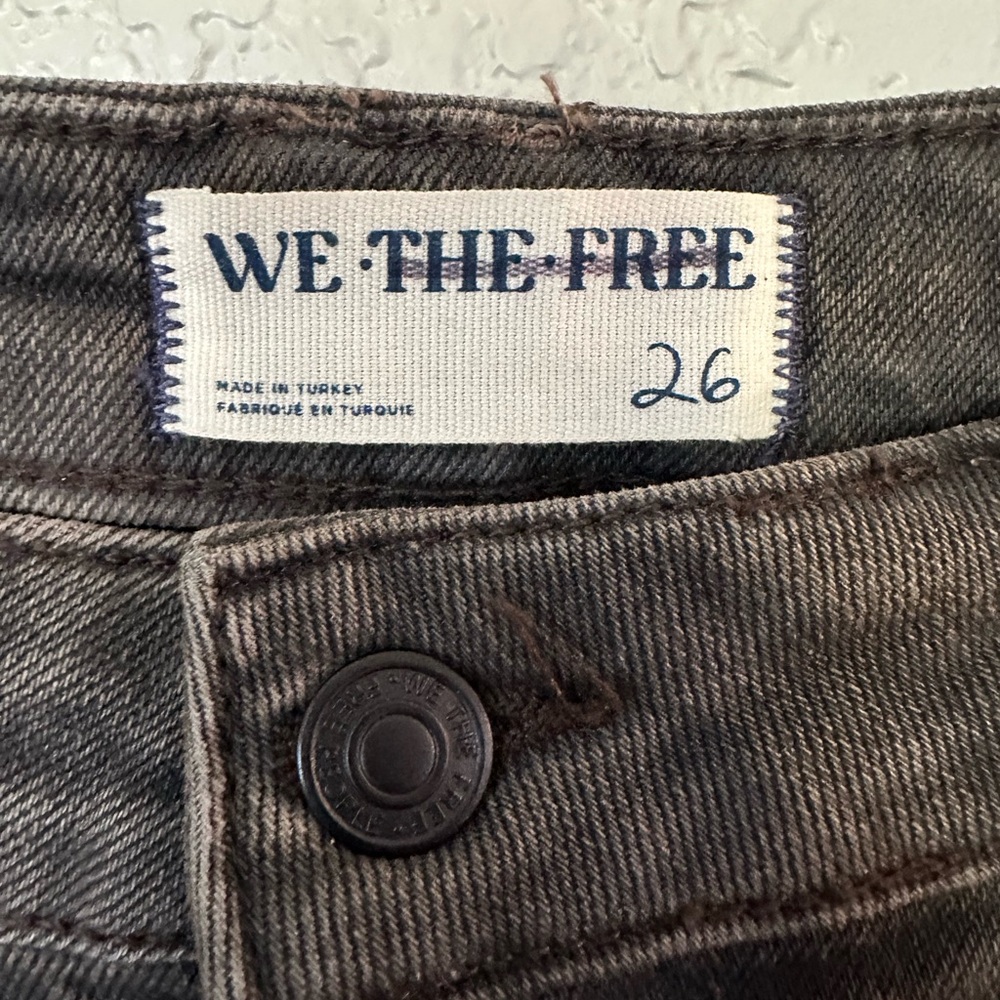 We The Free Black Flare & Wide Leg Jeans - Picture 5 of 7